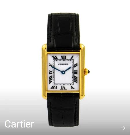 gebrauchte cartier uhren